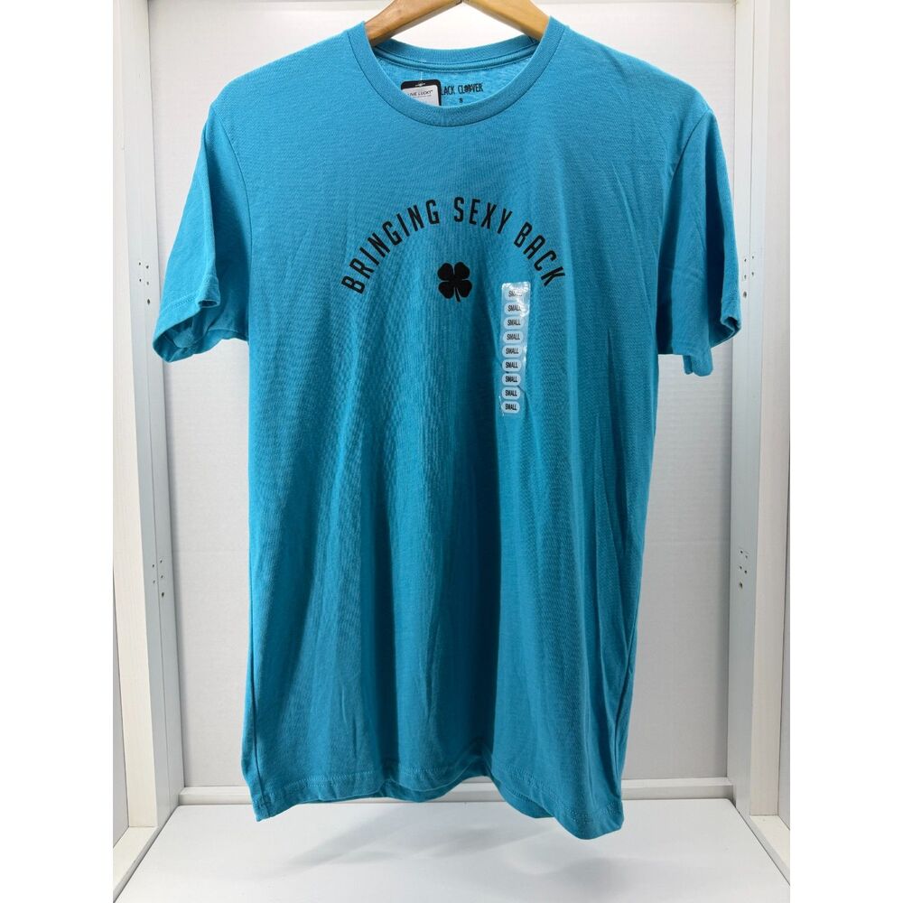 Black Clover Golf T-Shirts - Sexy Back Tee - Color: Bondi Blue